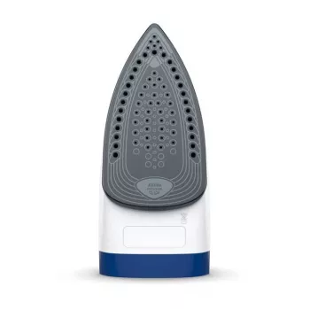 Ferro da stiro Tefal FV2838 Dry & Steam suola Cerilium 2400 W blu, bianco