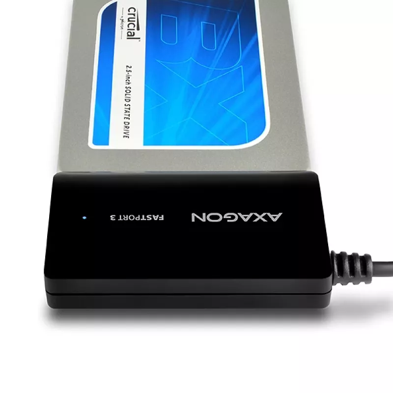 Axagon ADSA-FP3 adattatore USB 3.0 - SATA 6G per il collegamento di tutti i dischi rigidi e le unità SATA