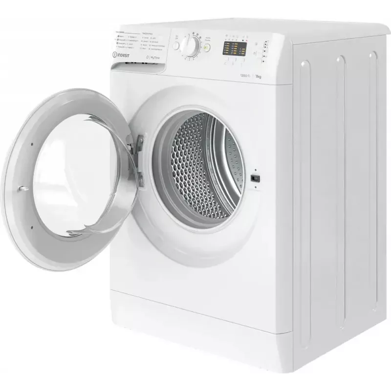 Lavatrice a carica frontale Indesit MTWA 71252 W IT — 7 kg, 1200 giri/min, classe energetica E, bianca