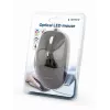 Mouse ottico LED GEMBIRD MUS-6B-02 con filo USB - 6 tasti rotella nero