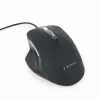 Mouse ottico LED GEMBIRD MUS-6B-02 con filo USB - 6 tasti rotella nero