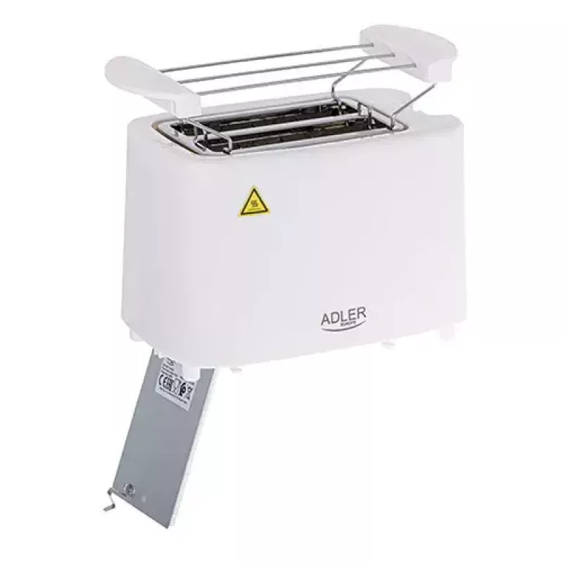 Tostapane Adler AD 3223 2 fette 750 W bianco