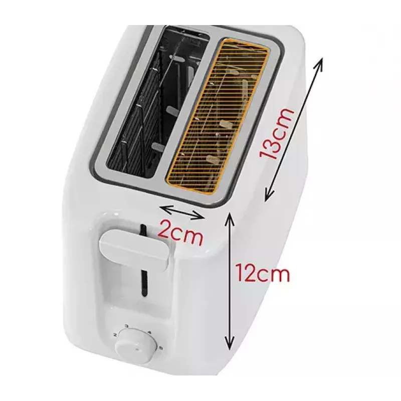 Tostapane Adler AD 3223 2 fette 750 W bianco