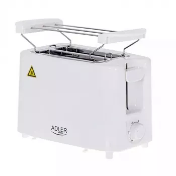 Tostapane Adler AD 3223 2 fette 750 W bianco