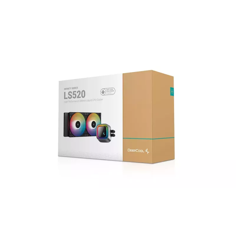 Dissipatore a liquido all-in-one DeepCool LS520 12 cm nero 500-2250 giri/min