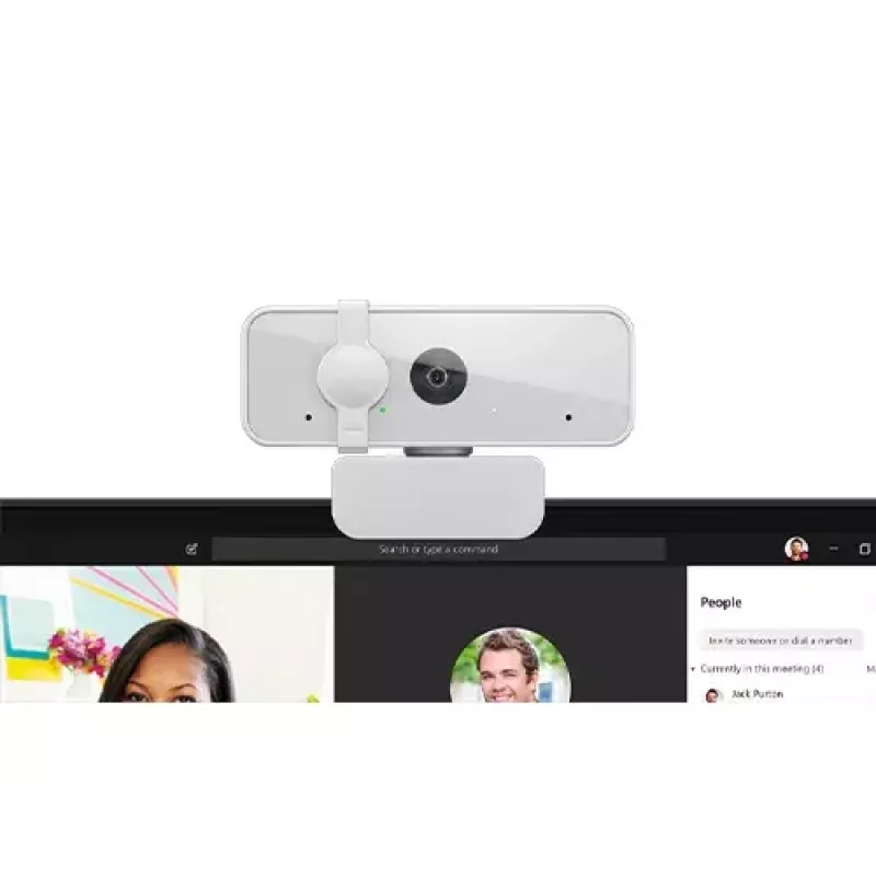 Lenovo GXC1E71383 Webcam 2,8 MP 1920 x 1080 pixel USB bianco