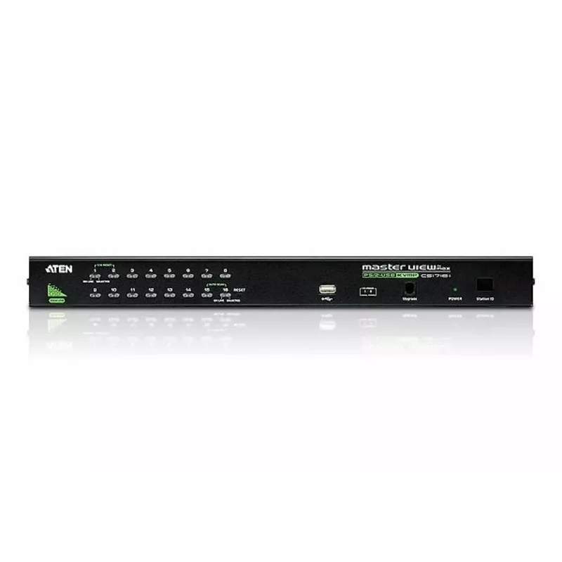 ATEN Switch KVM VGA USB - PS/2 a 16 porte con porta per periferiche USB