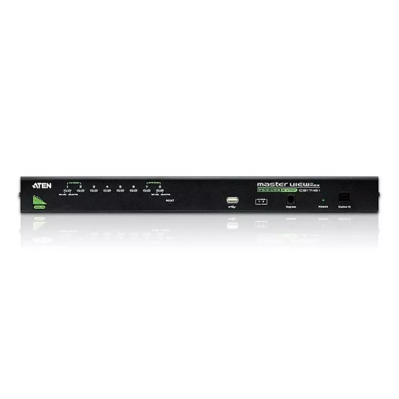 Switch KVM ATEN 8 porte USB - PS/2 VGA con porta per periferiche USB