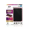 Silicon Power Armor A62 SP010TBPHD62SS3K disco rigido portatile da 1 TB, USB 3.2 Gen 1, nero/rosso
