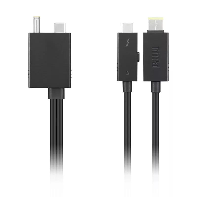 Lenovo 4X91K16970 cavo Thunderbolt 0,7 m 40 Gbit/s nero