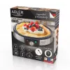 Macchina per crêpe Adler AD 3058 1600 W nero acciaio inox