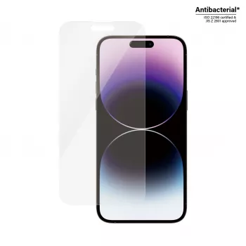 Protezione schermo PanzerGlass Apple iPhone 14 Pro Max Classic Fit antigraffio e antiurto