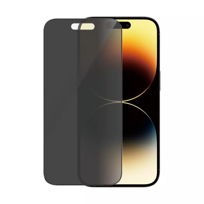 PanzerGlass ® Privacy Screen Protector iPhone 14 Pro | Ultra-Wide Fit con EasyAligner