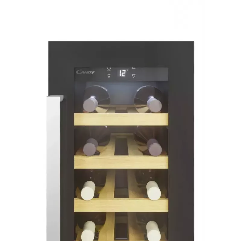 Cantinetta vini da incasso Candy DiVino CCVB 30/1 nero 20 bottiglie