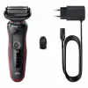 Braun Series 5 50-R1000s rasoir a lamina nero, rosso