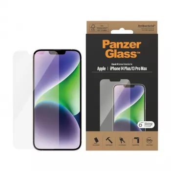 Pellicola protettiva PanzerGlass per Apple iPhone 14 Plus 13 Pro Max, antigraffio e antiurto