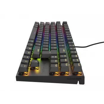 Tastiera GENESIS Thor 303 TKL Gaming USB QWERTY nero RGB LED