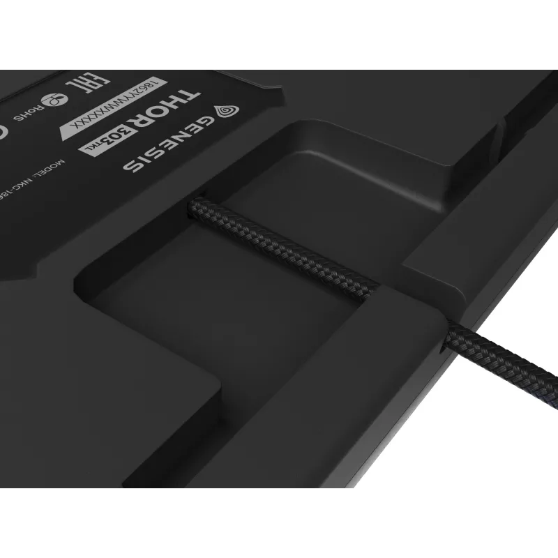 Tastiera GENESIS Thor 303 TKL Gaming USB QWERTY nero RGB LED