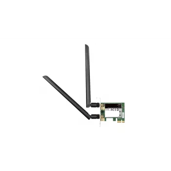 Adattatore D-Link Wireless AC1200 DualBand PCIe, interno, cablato, PCI Express, WLAN, Wi-Fi 4 (802.11n), 867 Mbit/s