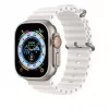 Prolunga cinturino Apple MQEA3ZM/A fluoroelastomero bianco 50 mm
