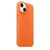 Custodia in pelle APPLE con MagSafe iPhone 14 arancione