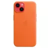 Custodia in pelle APPLE con MagSafe iPhone 14 arancione