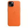 Custodia in pelle APPLE con MagSafe iPhone 14 arancione