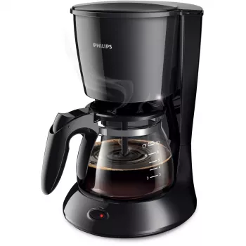 Caffettiera a filtro Philips HD7432/20 — 750 W, 1,2 L di caffè erogato (serbatoio 0,6 L), 7 tazze, nera