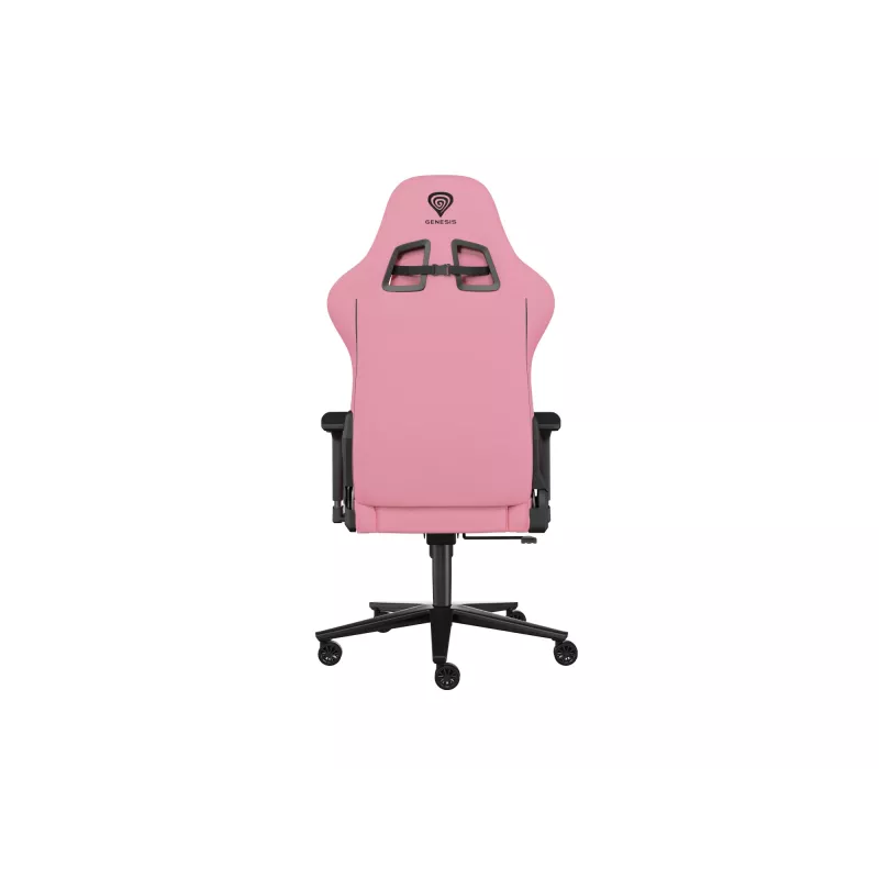 Sedia gaming per PC GENESIS Nitro 720 seduta ad aria nero rosa 150 kg