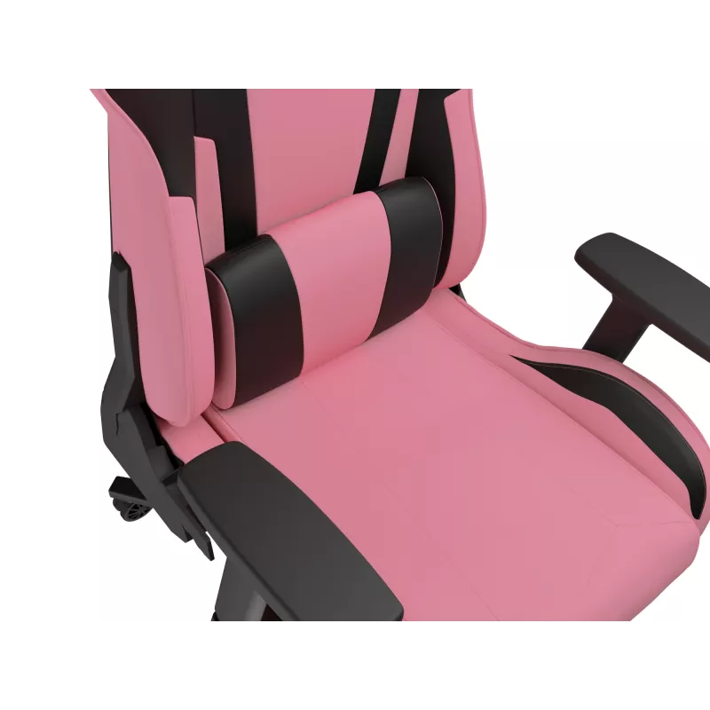 Sedia gaming per PC GENESIS Nitro 720 seduta ad aria nero rosa 150 kg
