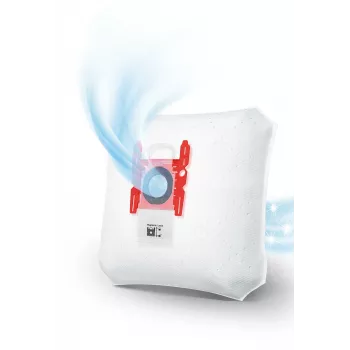 Sacchetti per aspirapolvere a cilindro Bosch BBZAFGALL — confezione da 4, bianchi, 240×75×165 mm, 100 g per pz.