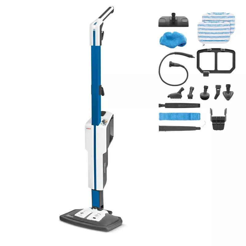 Pulitore a vapore Polti Vaporetto SV620_Style 0,5 L 1500 W blu, bianco