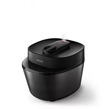 Pentola a pressione elettrica Philips HD2151/40 — 5 L, 1000 W, 34 programmi automatici, nera