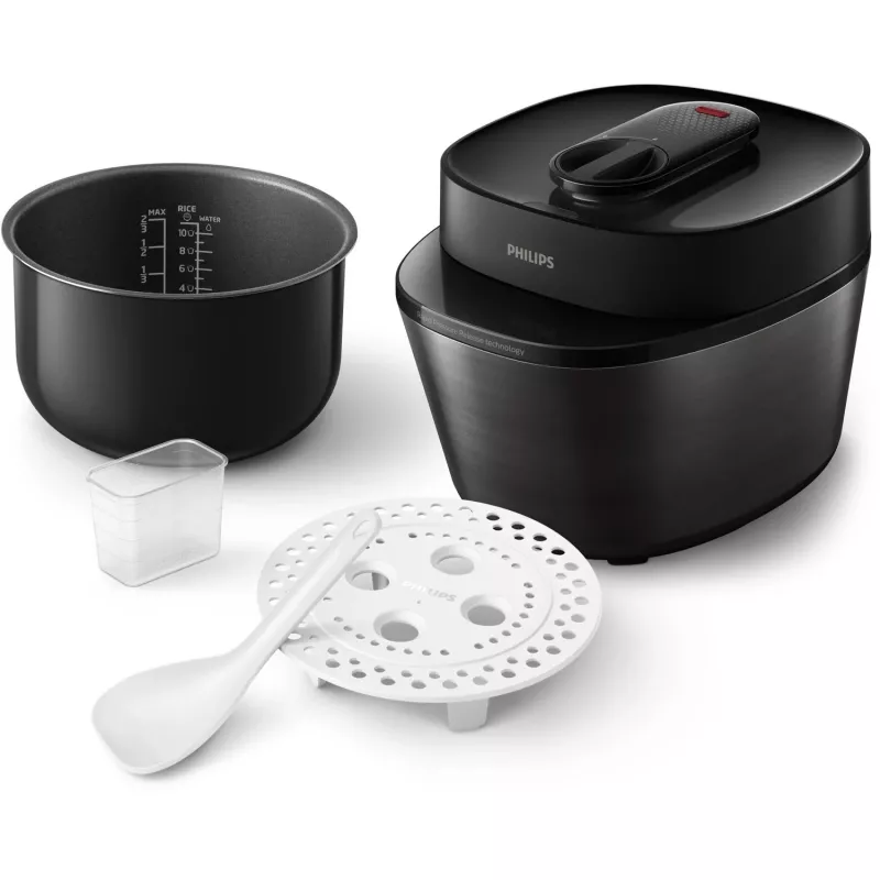 Philips All-in-One Cooker HD2151/40 multicooker, 5 l, 1000 W, nero