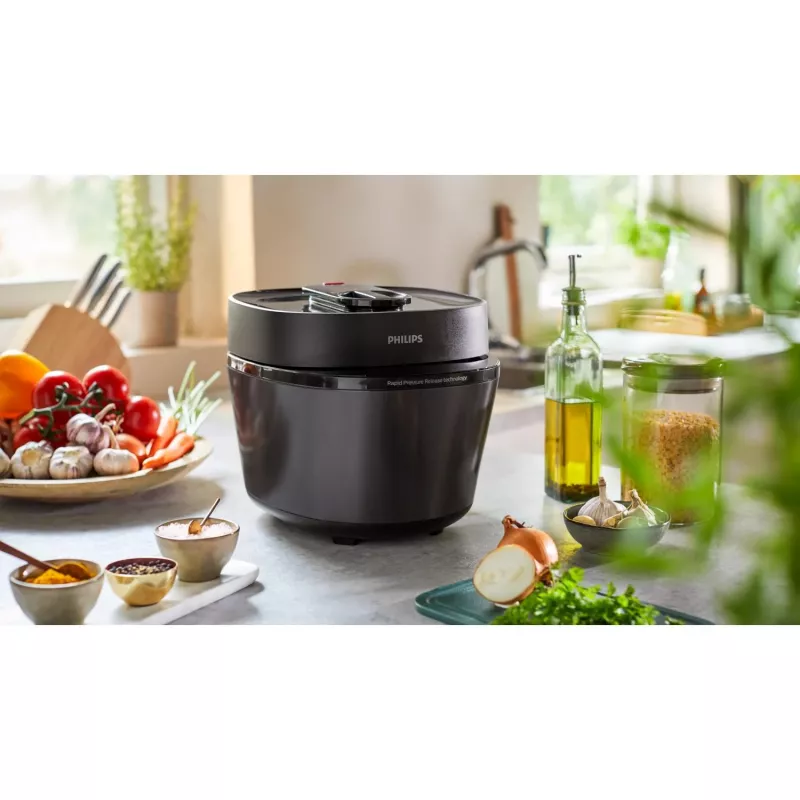 Philips All-in-One Cooker HD2151/40 multicooker, 5 l, 1000 W, nero