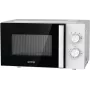 Microonde solo Gorenje 740248 — 800 W, 20 L, bianco, 5 livelli di potenza, piatto rotante 270 mm