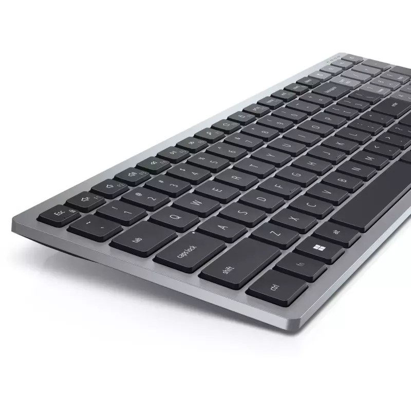 Tastiera DELL KB740 Office RF Wireless + Bluetooth QWERTY US International grigio nero