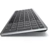 Tastiera DELL KB740 Office RF Wireless + Bluetooth QWERTY US International grigio nero