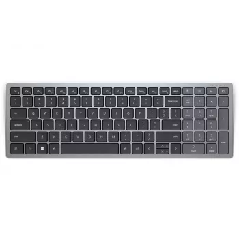 Tastiera DELL KB740 Office RF Wireless + Bluetooth QWERTY US International grigio nero