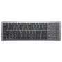 Tastiera DELL KB740 Office RF Wireless + Bluetooth QWERTY US International grigio nero