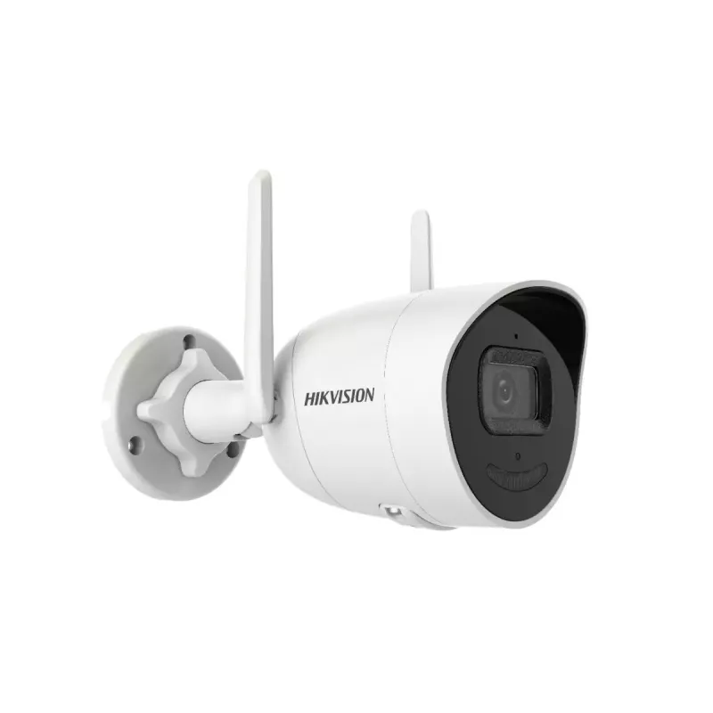 Hikvision DS-2CV2041G2-IDW(E) telecamera IP cilindrica da esterno 4 MP, 2,8 mm, audio, IR 30 m, IP66, bianca