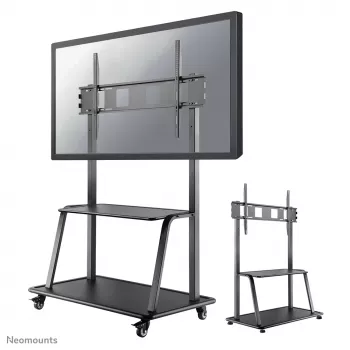 Carrello TV Neomounts NS-M4000 nero 60–105 pollici, nero, supporto a pavimento fisso, acciaio, 150 kg, 152,4 cm (60 pollici), 2,67 m (105 pollici)