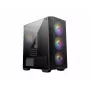 Case PC MSI MAG FORGE M100A Micro Tower Nero con vetro temperato, 3 ventole frontali da 120 mm, RGB, microATX/Mini-ITX