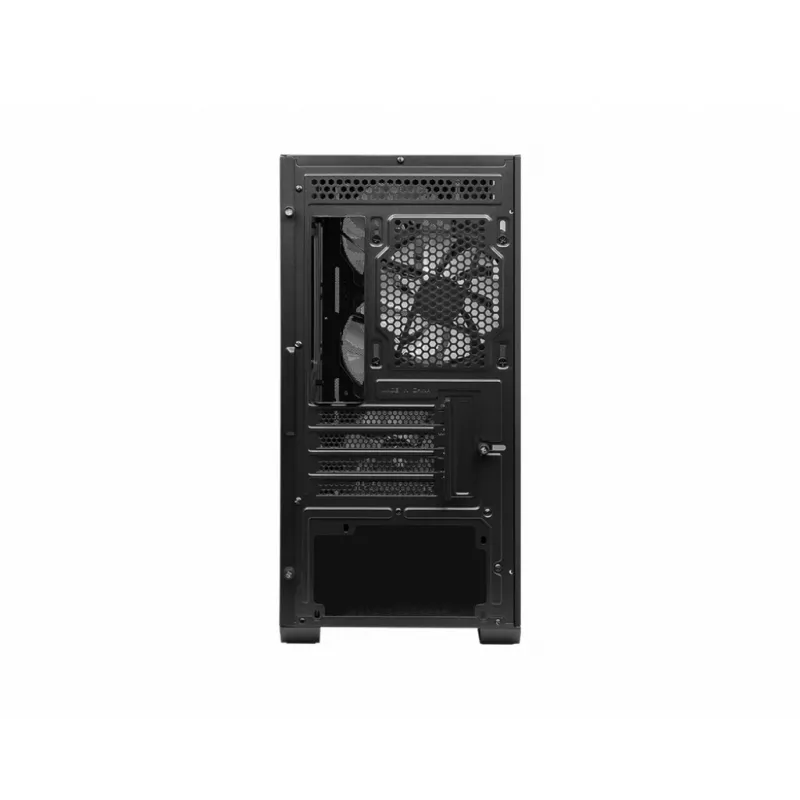 Case PC MSI MAG FORGE M100A Micro Tower Nero con vetro temperato, 3 ventole frontali da 120 mm, RGB, microATX/Mini-ITX