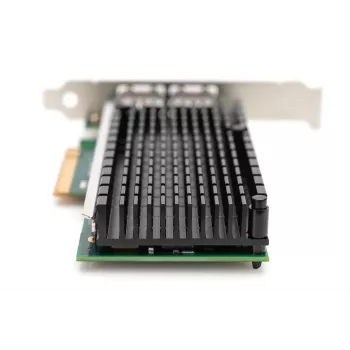 DIGITUS Adattatore server Ethernet – 10 Gbit/s Dual-Port PCIe X8, Intel X540 BT2