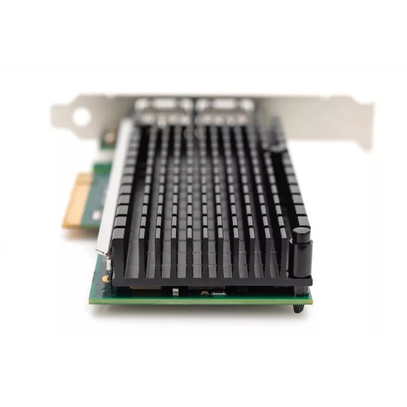 DIGITUS Adattatore server Ethernet – 10 Gbit/s Dual-Port PCIe X8, Intel X540 BT2