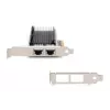 DIGITUS Adattatore server Ethernet – 10 Gbit/s Dual-Port PCIe X8, Intel X540 BT2