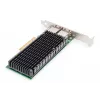 DIGITUS Adattatore server Ethernet – 10 Gbit/s Dual-Port PCIe X8, Intel X540 BT2
