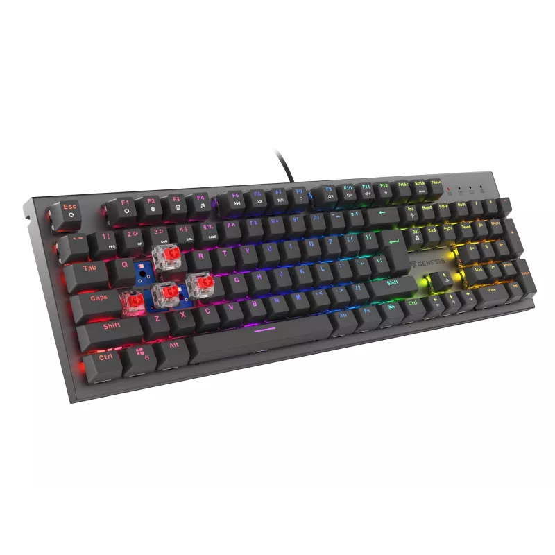 GENESIS Thor 303 tastiera gaming USB QWERTY US International nera