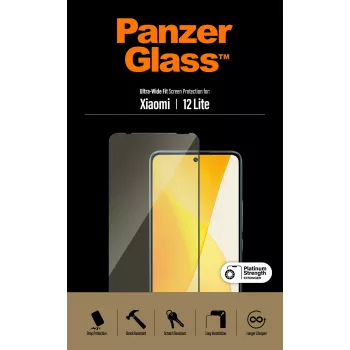 Protezione schermo PanzerGlass Xiaomi 12 Lite Ultra-Wide Fit, antigraffio e antiurto
